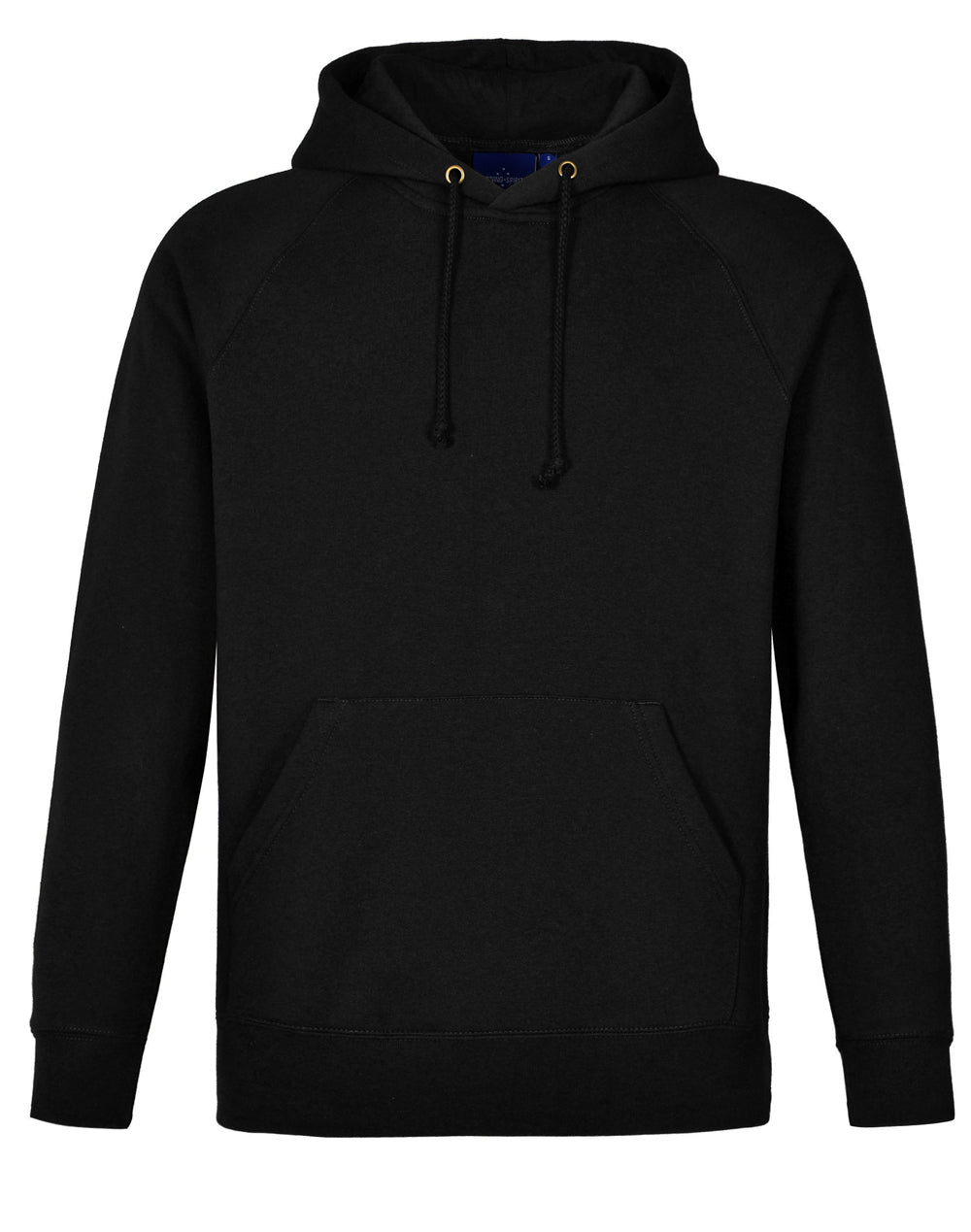 Warm Hug Fleece Hoodie Ladies - Black - Front