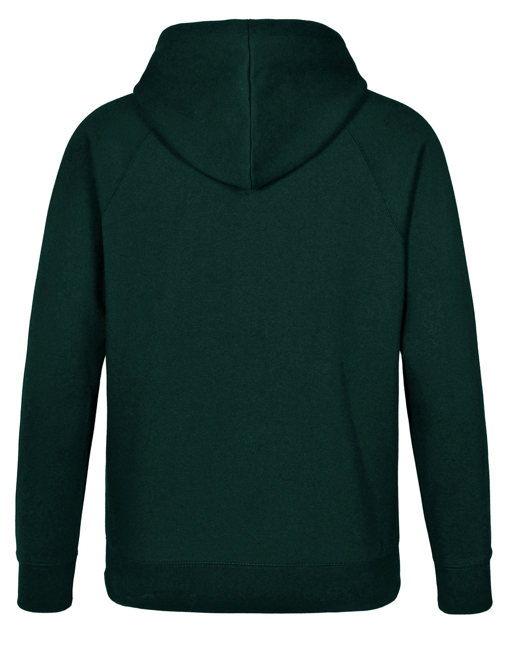 Warm Hug Fleecy Hoodie Men's - Bottle - Back