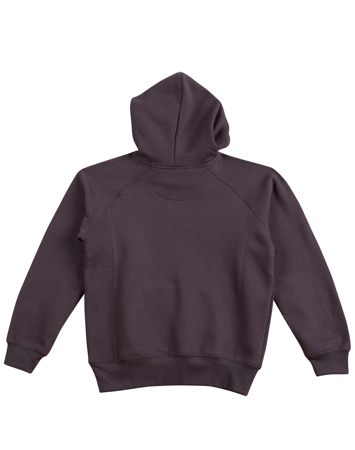 Warm Hug Fleece Hoodie Ladies - Charcoal - Back