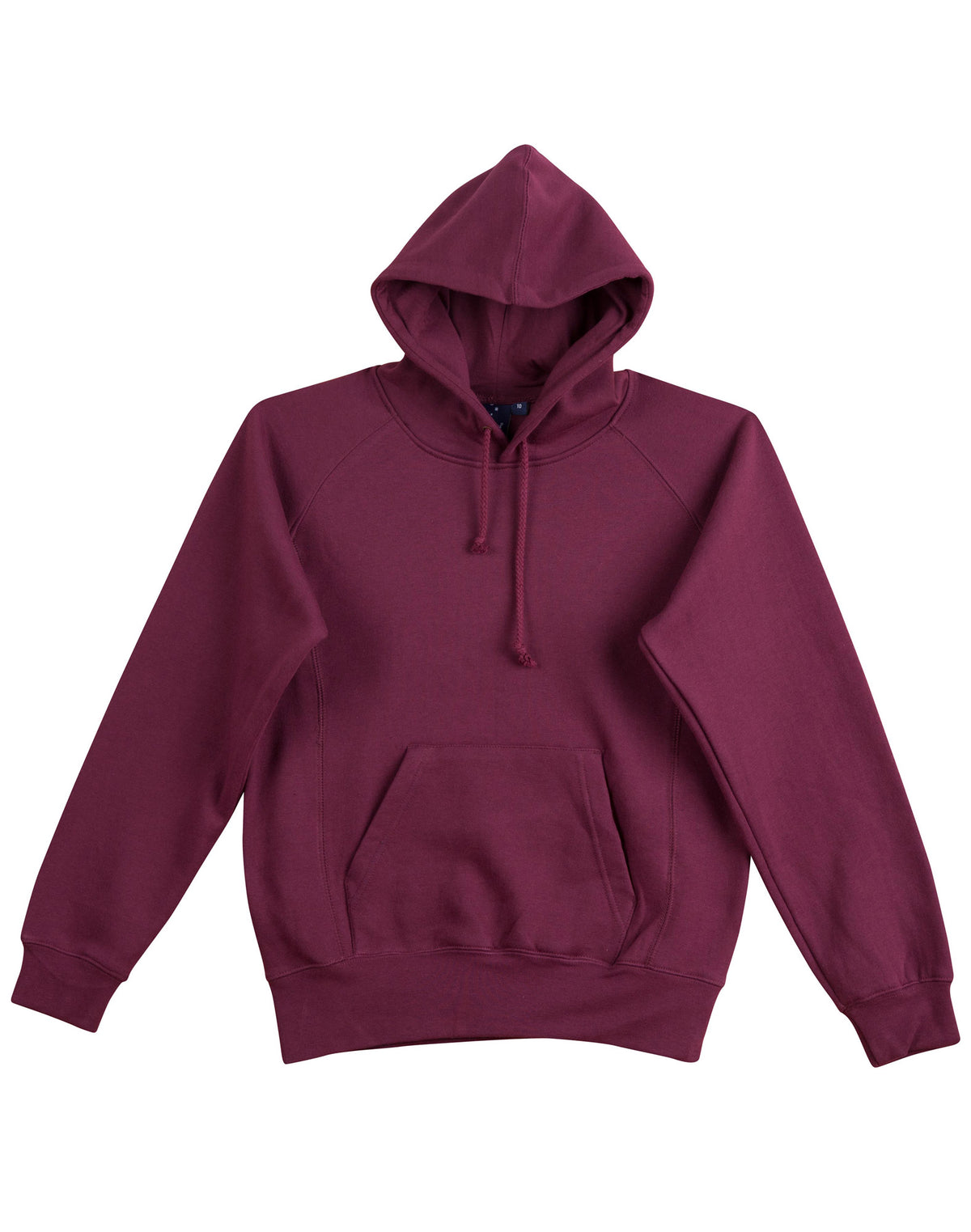 Warm Hug Fleece Hoodie Ladies - Maroon - Front