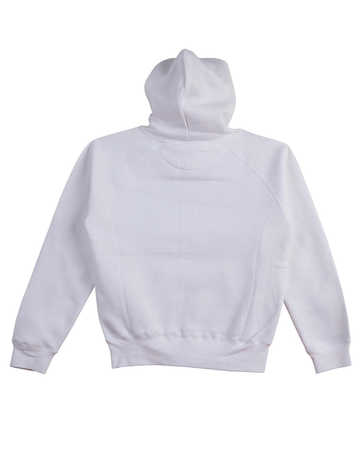 Warm Hug Fleece Hoodie Ladies - White - Back