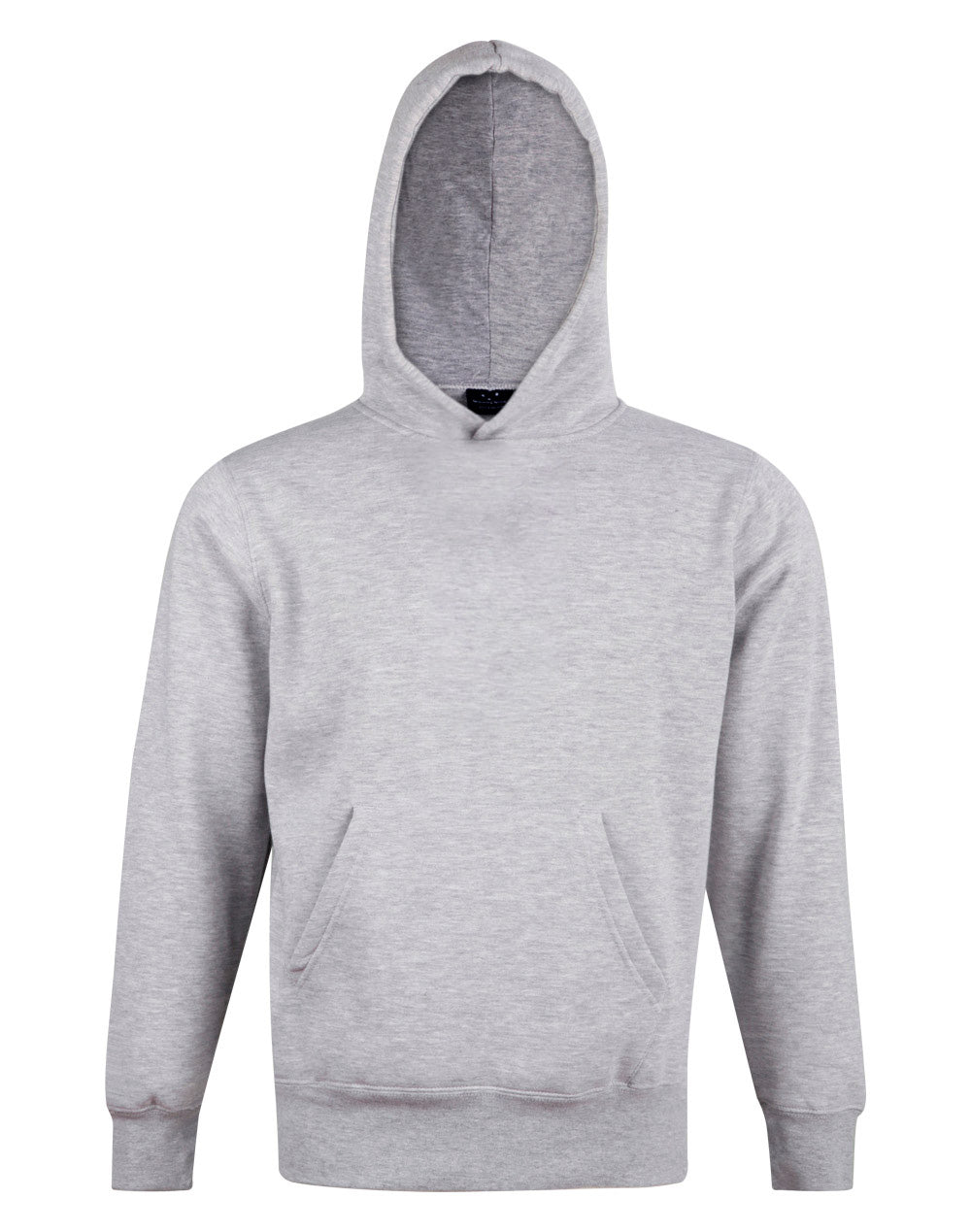 Passion Fleece Hoodie Kids' - Grey/Grey - Front