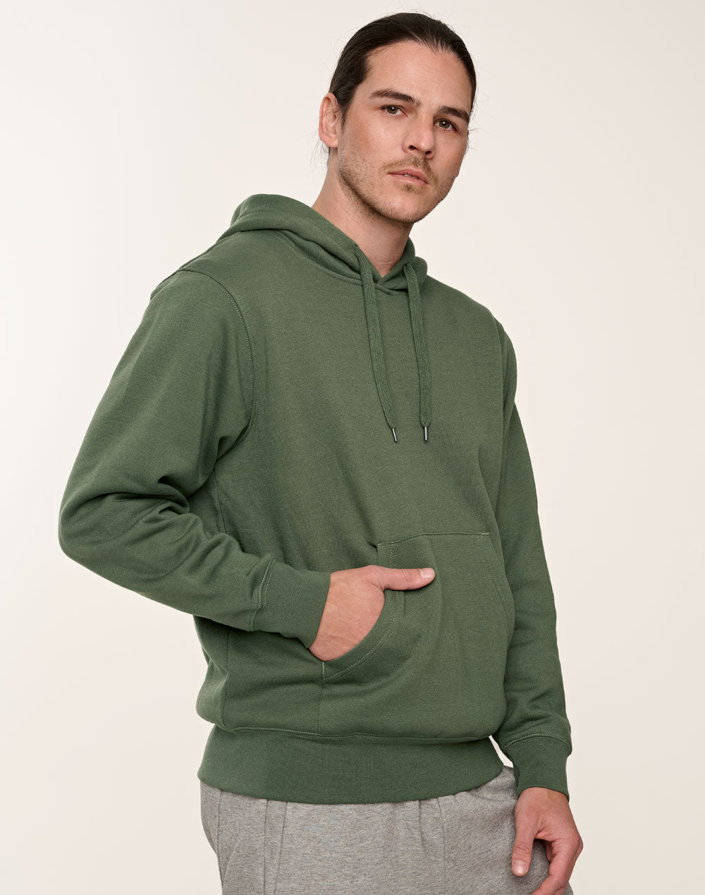 Passion Fleece Hoodie - Unisex - Army Green/Army Green - View