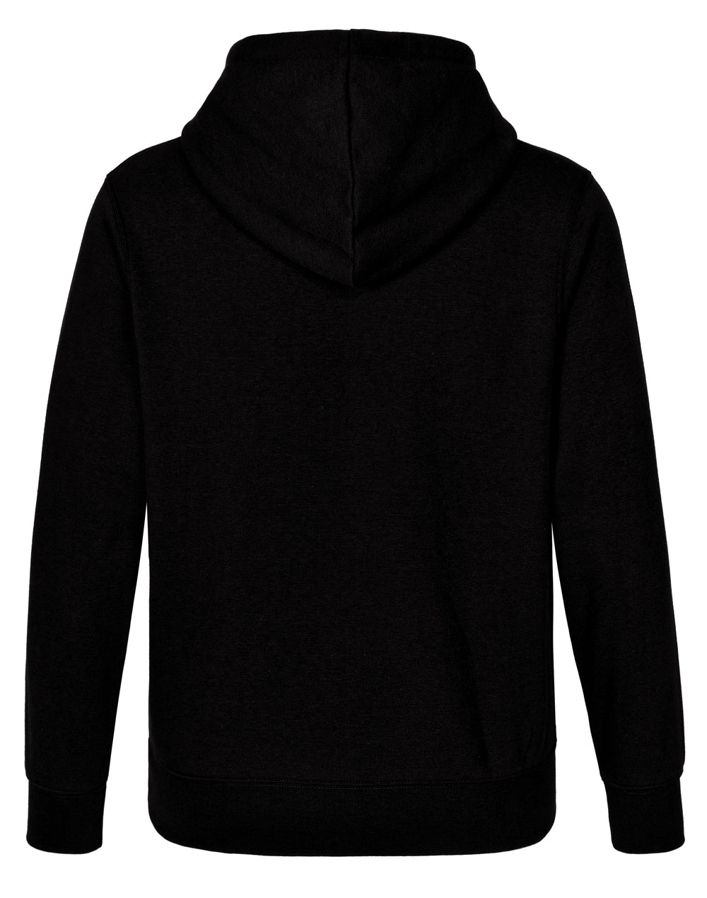 Passion Fleece Hoodie - Unisex - Black/Black - Back