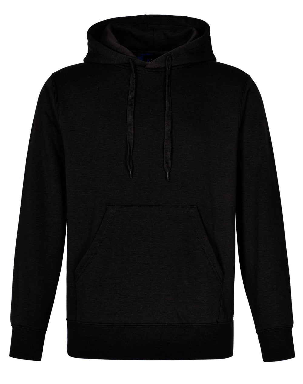 Passion Fleece Hoodie - Unisex - Black/Black - Front