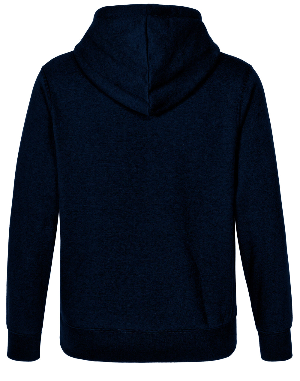 Passion Fleece Hoodie - Unisex - Navy/Navy - Back