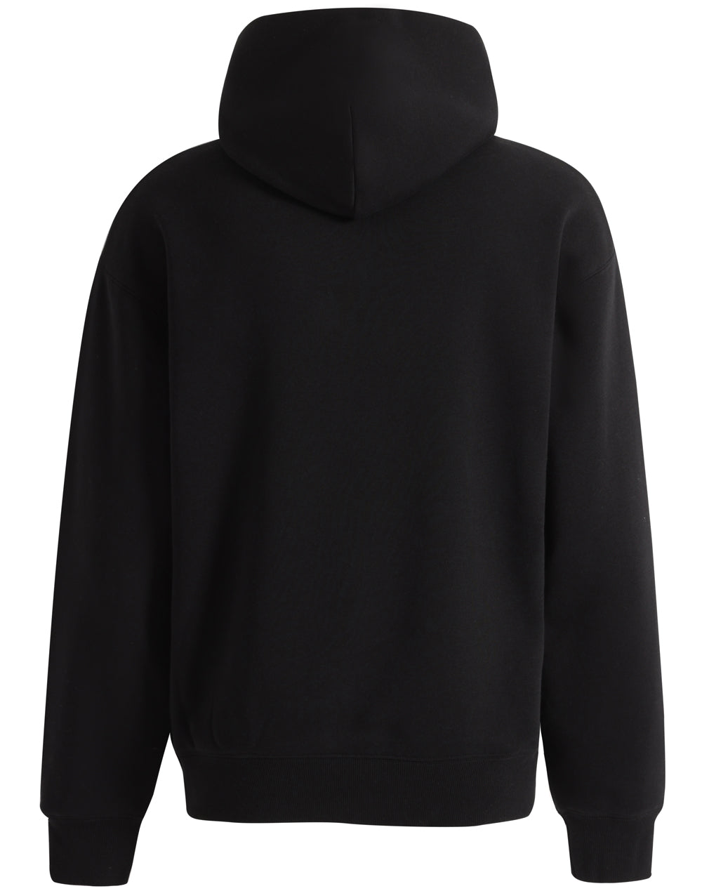 Unisex Premium Fleece Oversized Hoodie - Black - Back