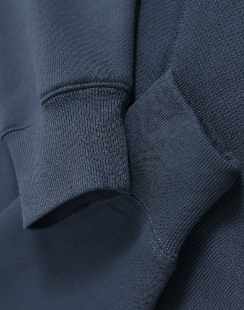 Unisex Premium Fleece Oversized Hoodie - Slate Blue - View
