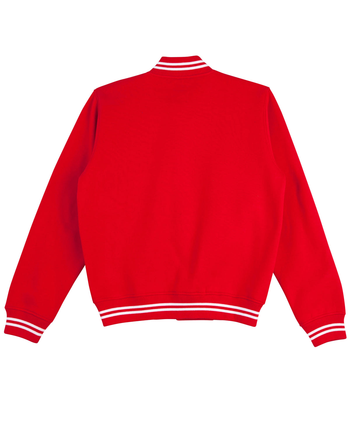 Fleece Letterman Kids' - Red/White - Back