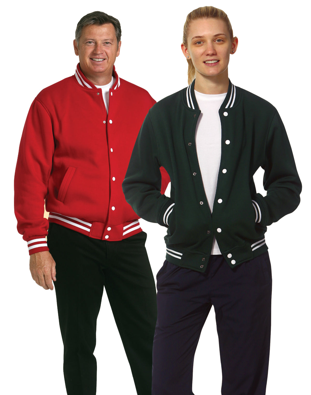 Fleece Letterman - Unisex - view