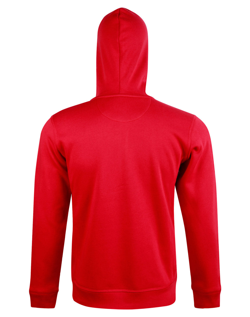 Passion Pursuit Hoodie Men's - Red/Charcoal - Back