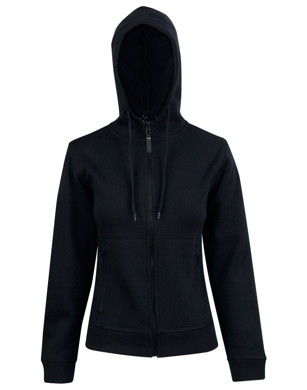 Passion Pursuit Hoodie Women's - Black/Black - Front