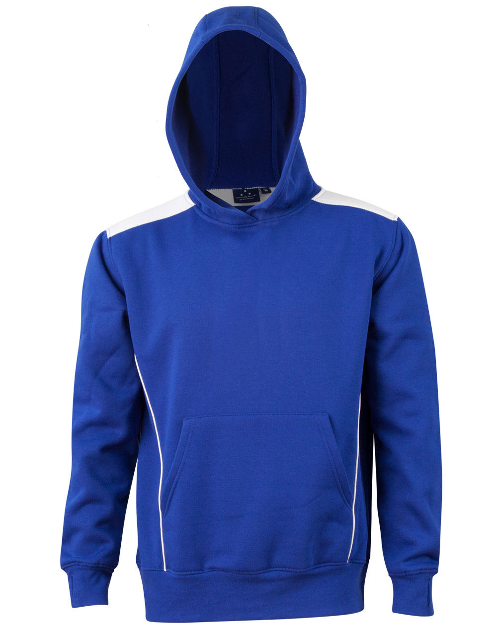 Croxton Hoodie Kid's - Royal/White - Front
