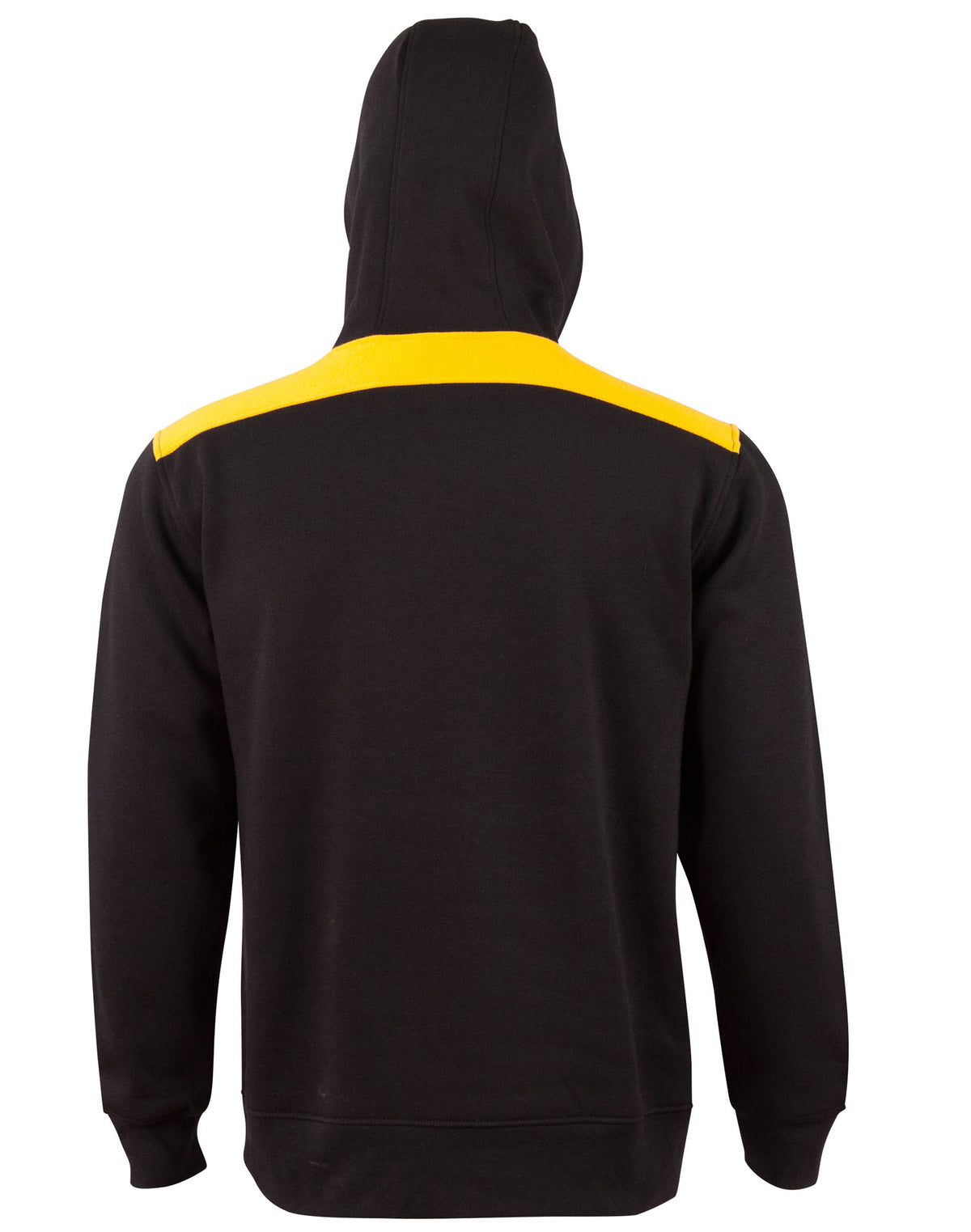 Croxton Hoodie Kid's - Black/Gold - Back