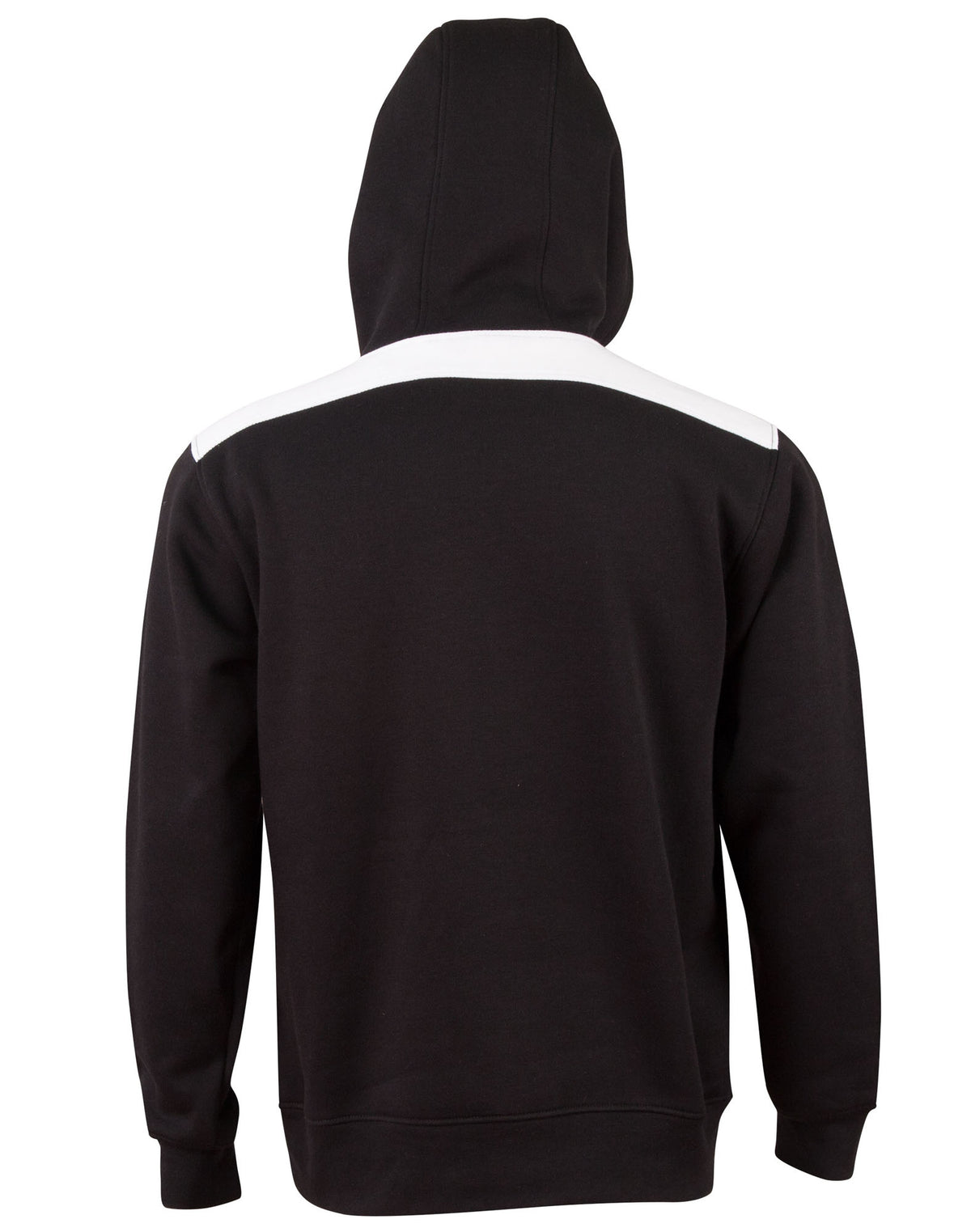 Croxton Hoodie Kid's - Black/White - Back