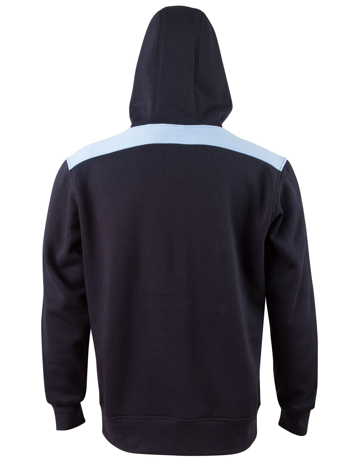 Croxton Hoodie Kid's - Navy/Skyblue - Back