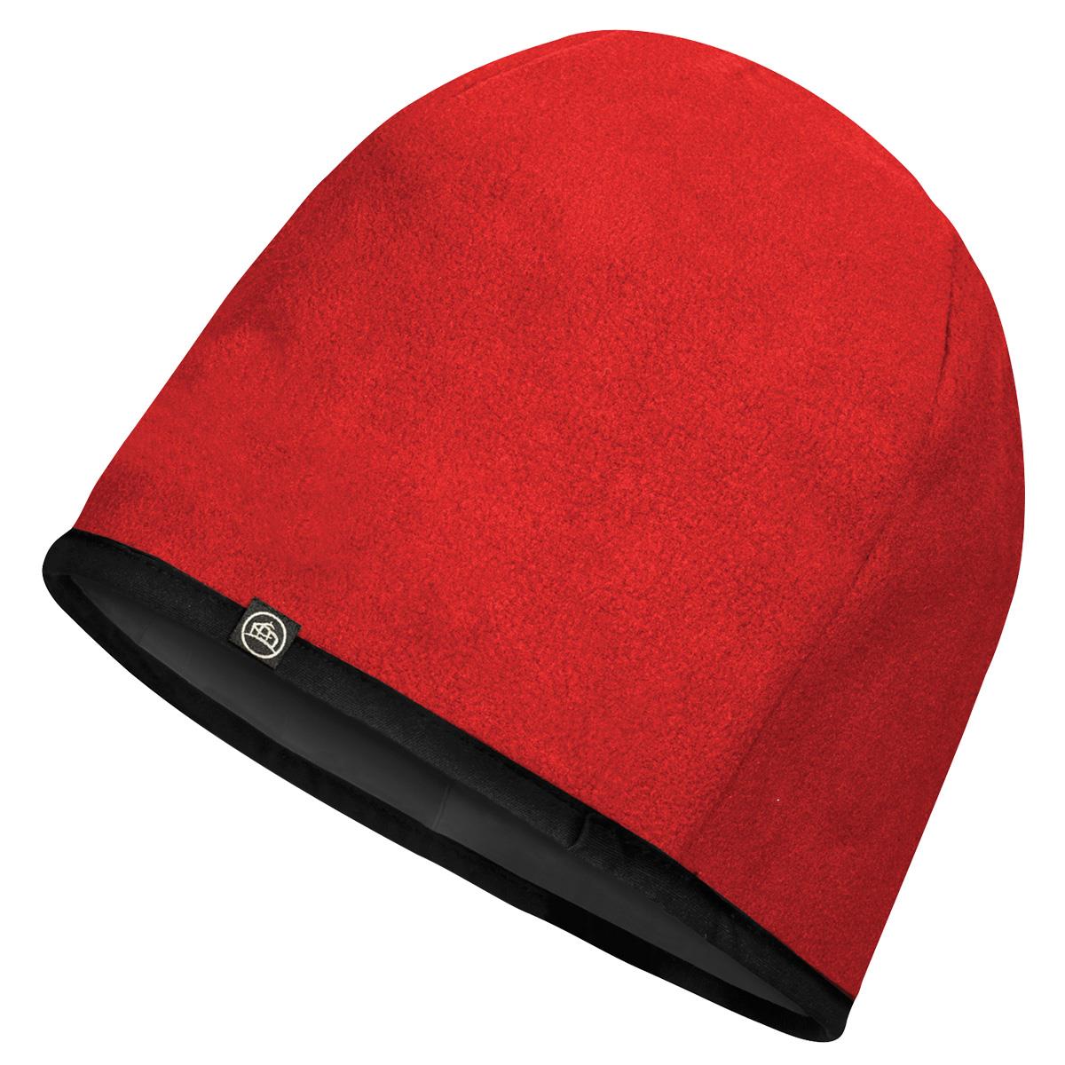 Helix Fleece Toque - Flame Red - Front