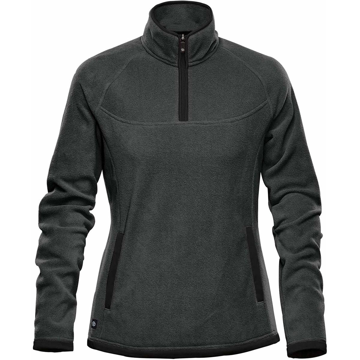Women's Shasta Tech Fleece 1/4 Zip - Graphite / Black - Front