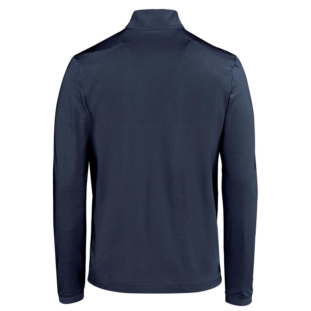 Men's Volante H2X-DRY 1/4 Zip Pullover - Midnight Heather - Back