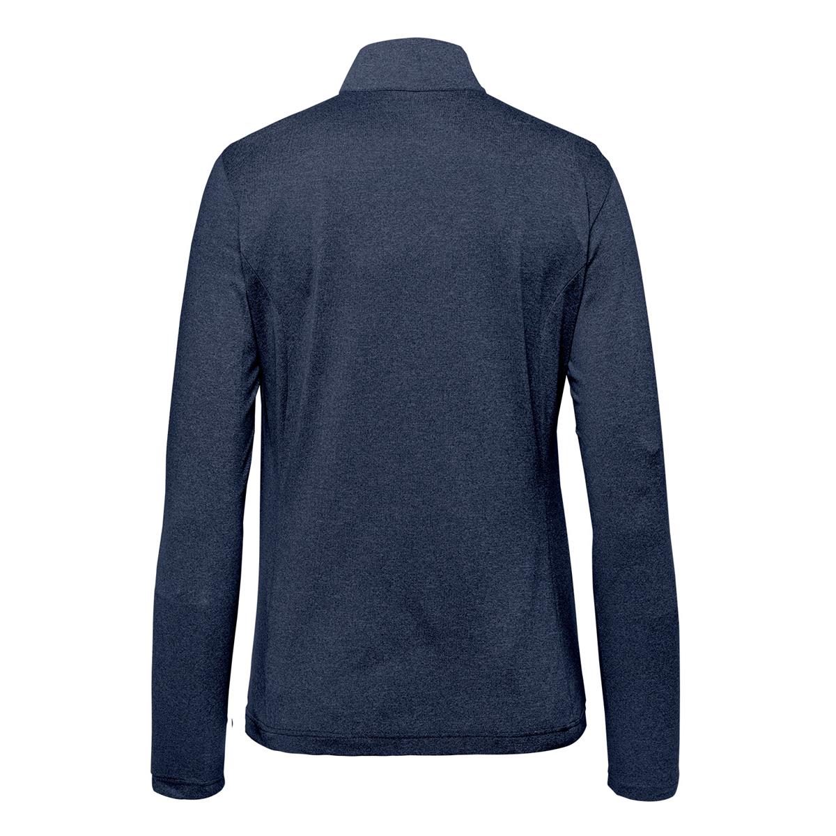 Women's Volante H2X-DRY 1/4 Zip Pullover - Midnight Heather - Back