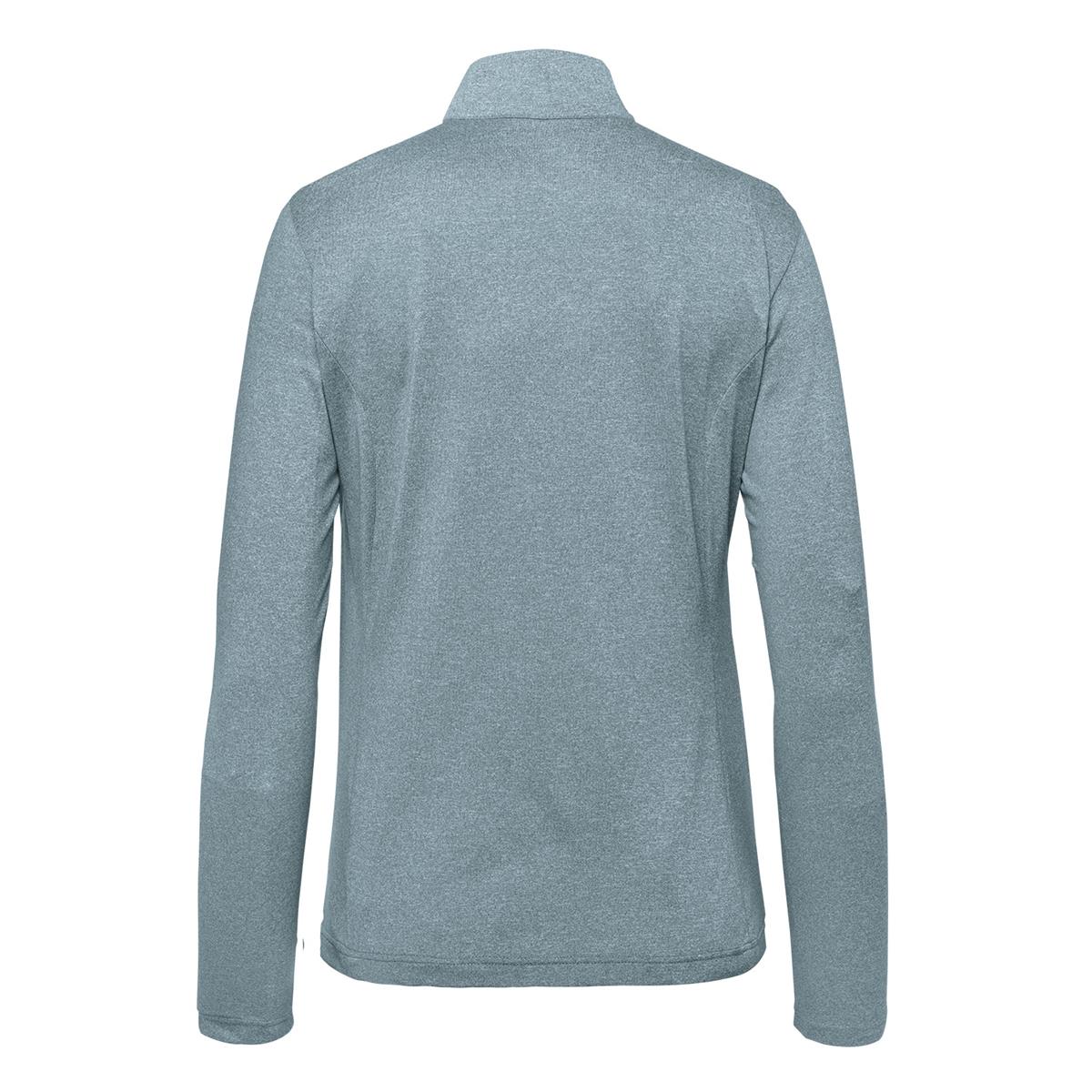 Women's Volante H2X-DRY 1/4 Zip Pullover - Retro Blue Heather - Back