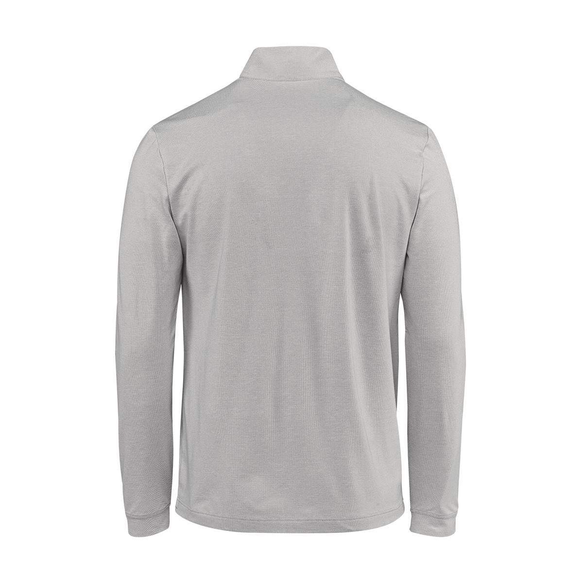 Men's Sonora 1/4 Zip Pullover - Ash - Back