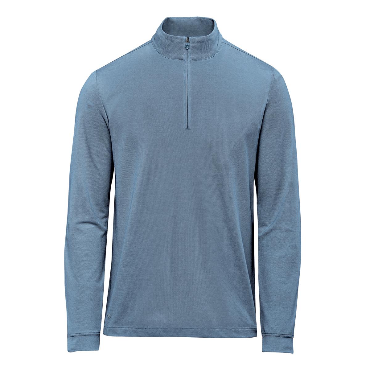 Men's Sonora 1/4 Zip Pullover - Retro Blue - Front