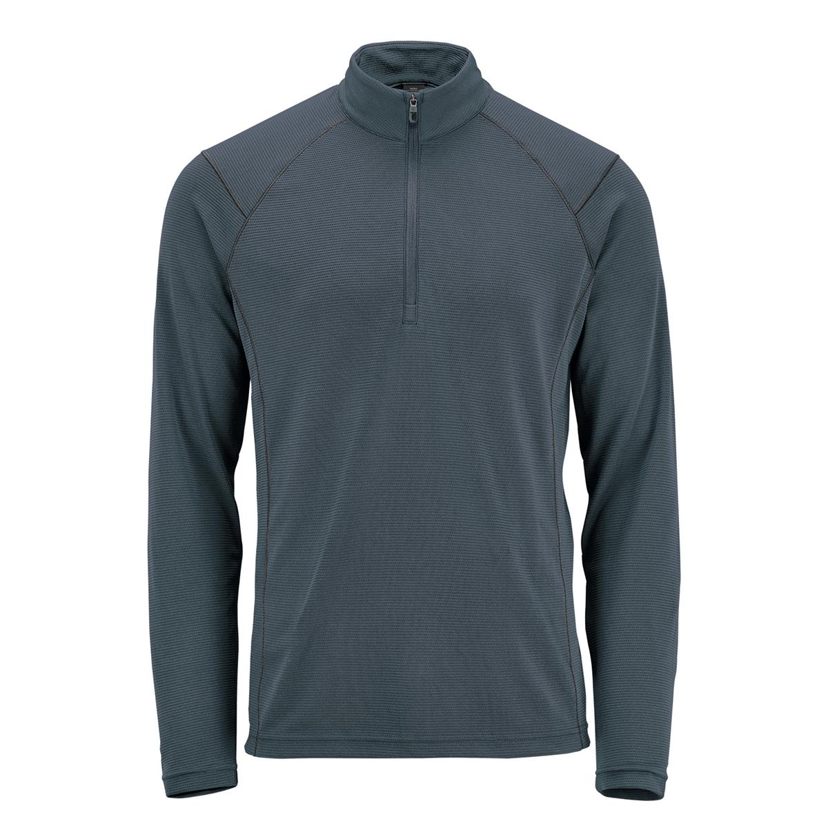 Men's Mesa 1/4 Zip Pullover - Retro Blue - Front