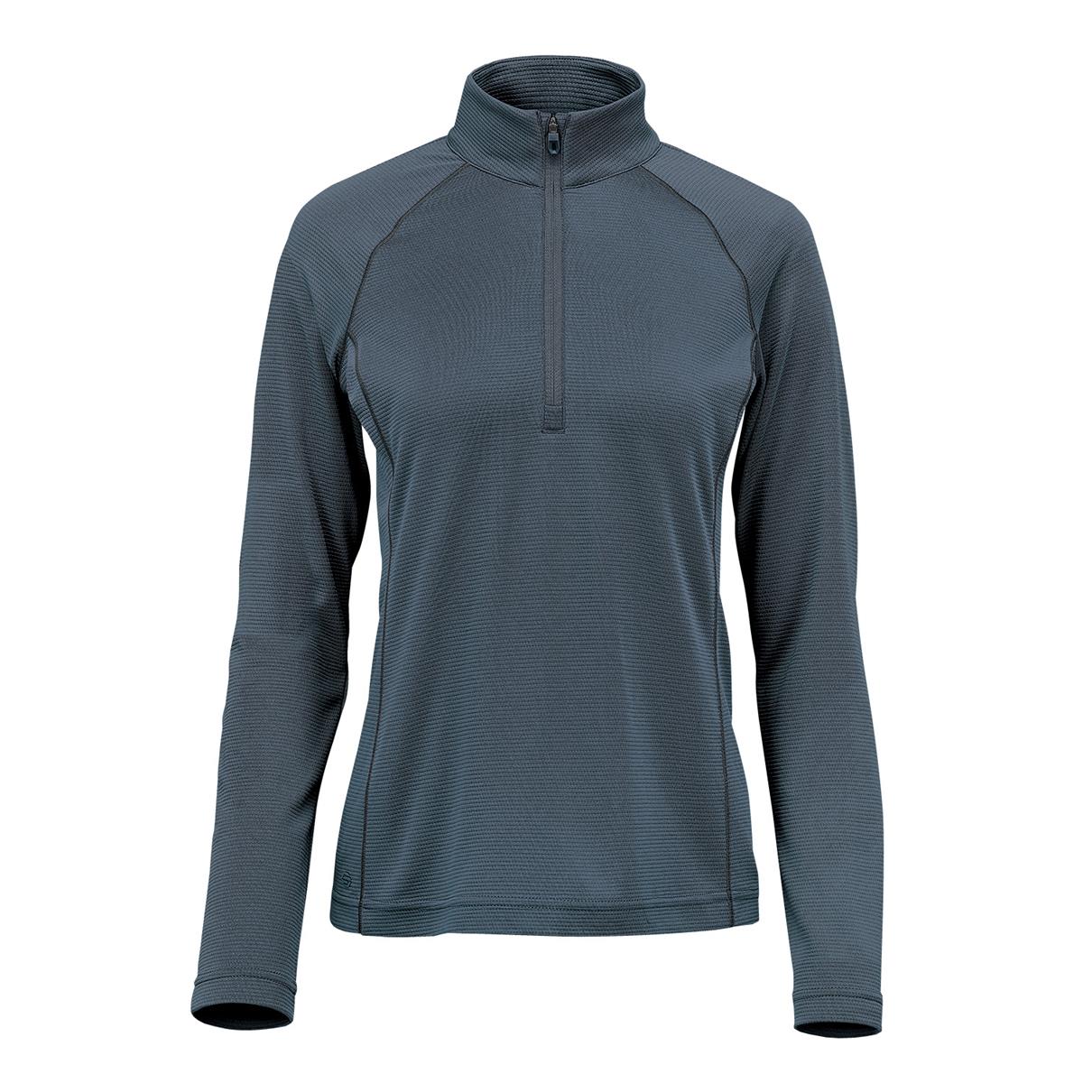 Women's Mesa 1/4 Zip Pullover - Retro Blue - Front