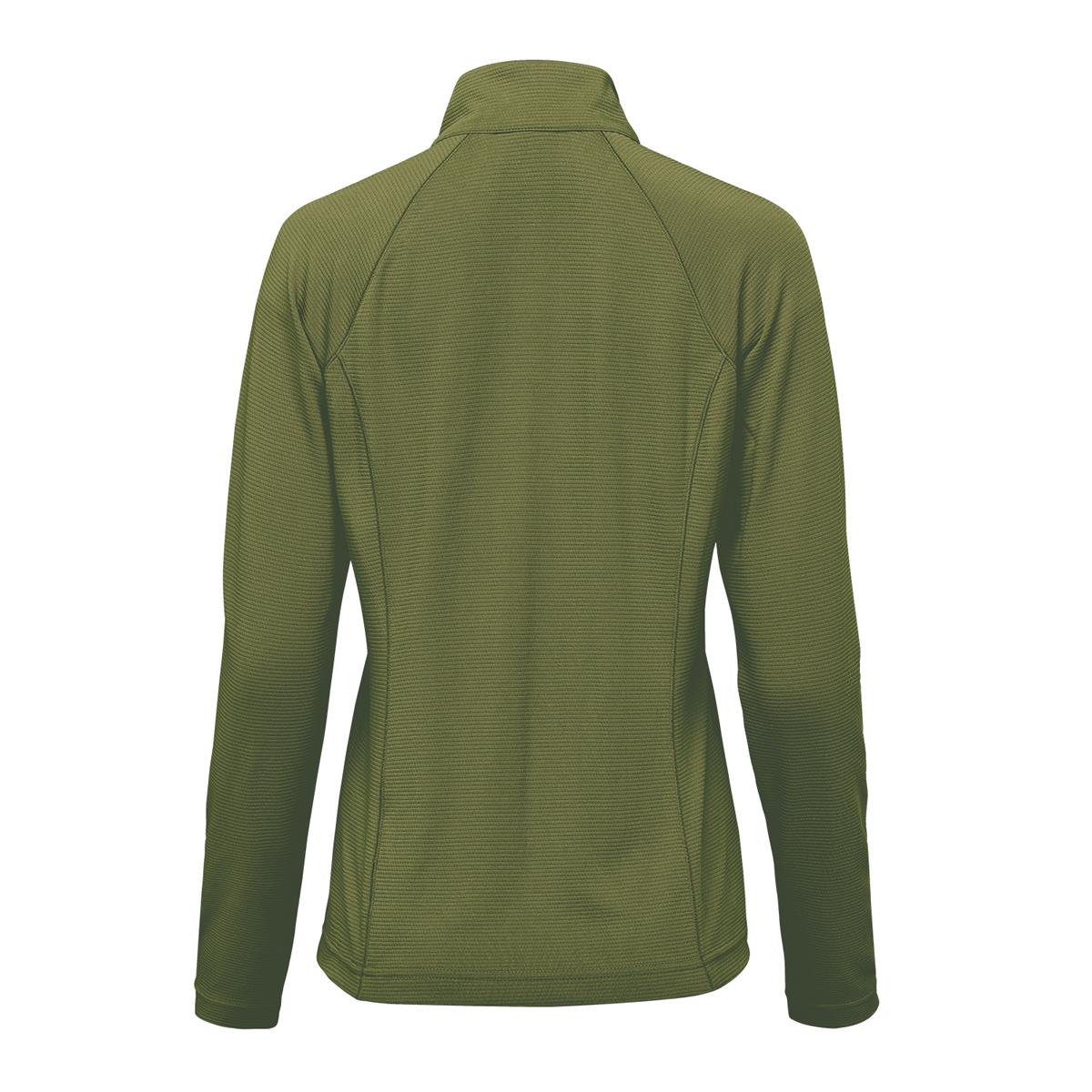 Women's Mesa 1/4 Zip Pullover - Sage Green - Back