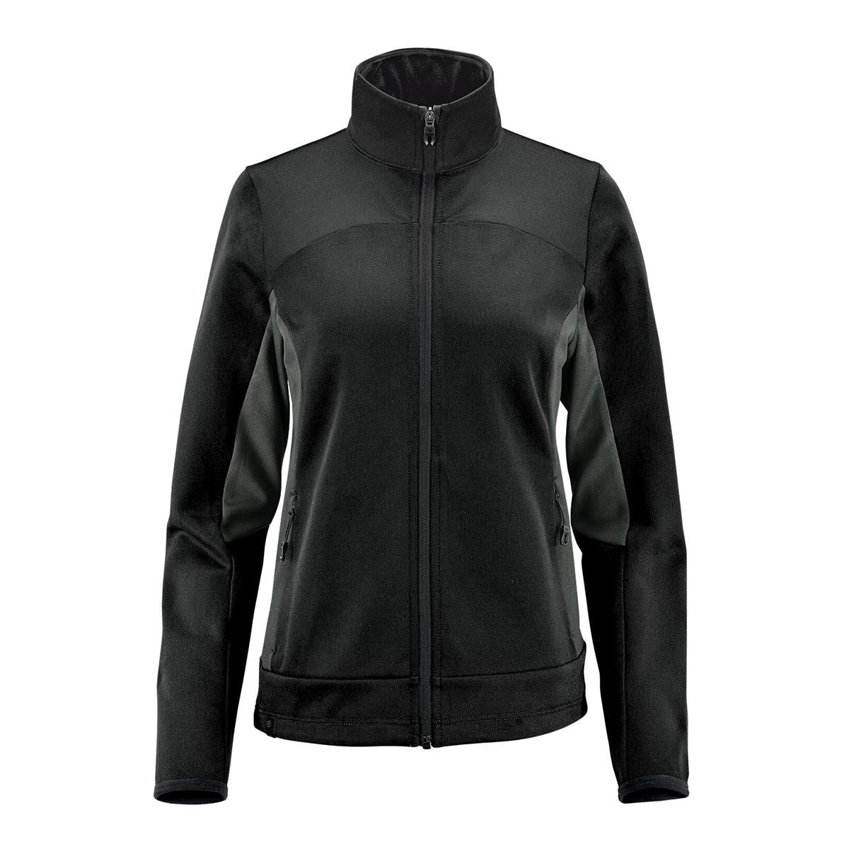Women's Appaloosa Knit Jacket - Black / Graphite - Front