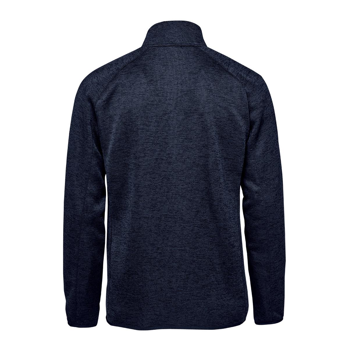 Men's Yosemite Full Zip Fleece Jacket - Navy Heather - Back