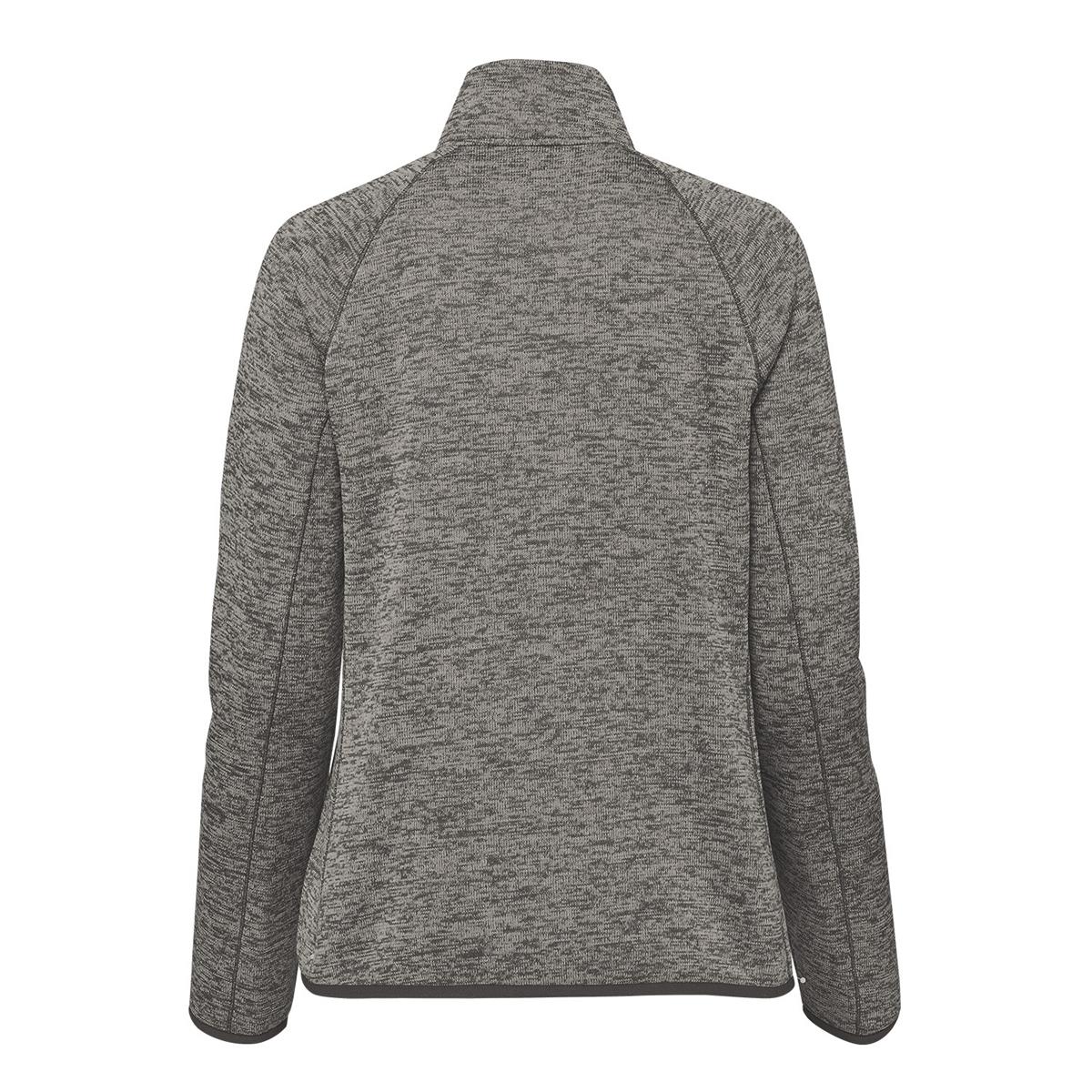 Women's Yosemite Full Zip Fleece Jacket - Granite Heather - Back