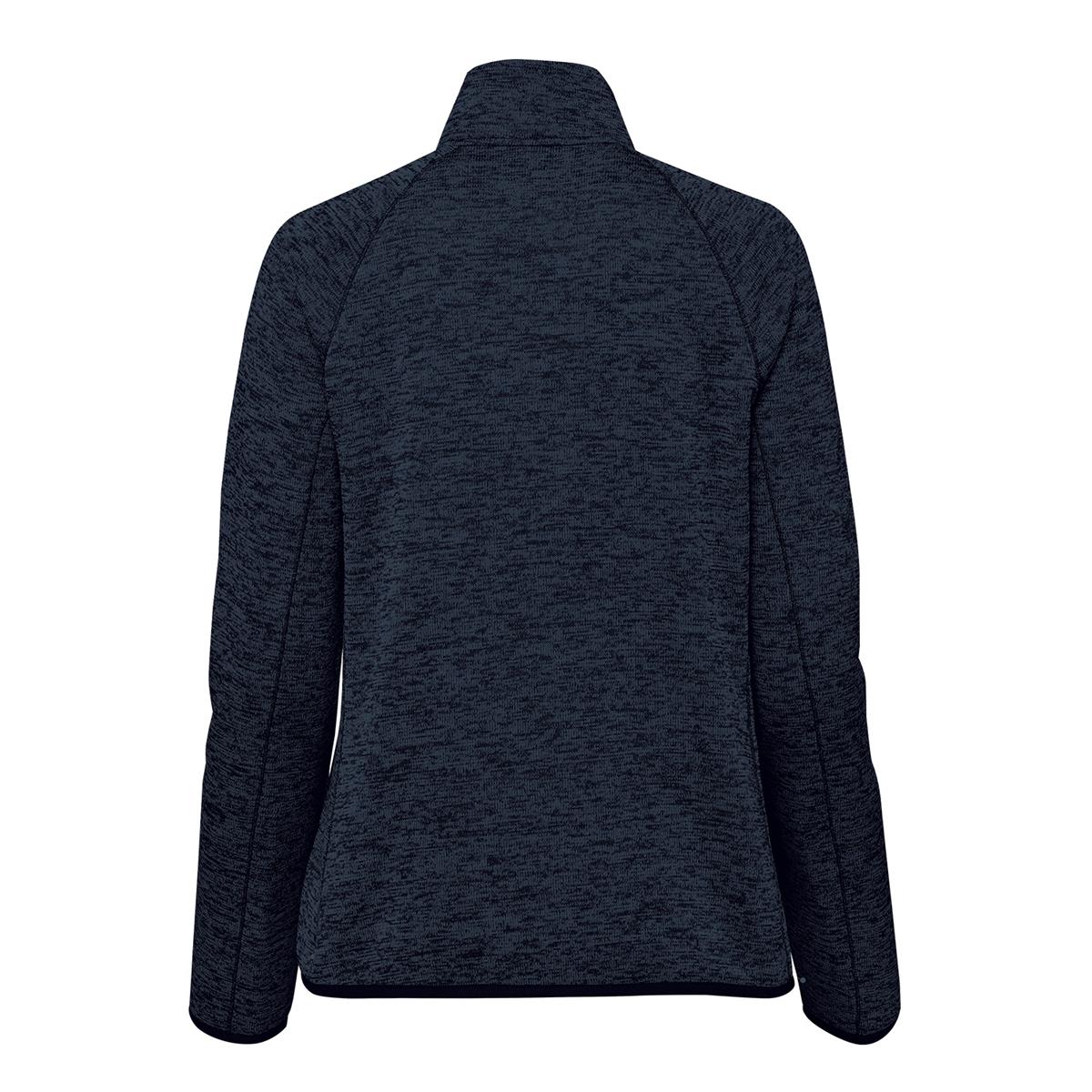 Women's Yosemite Full Zip Fleece Jacket - Navy Heather - Back