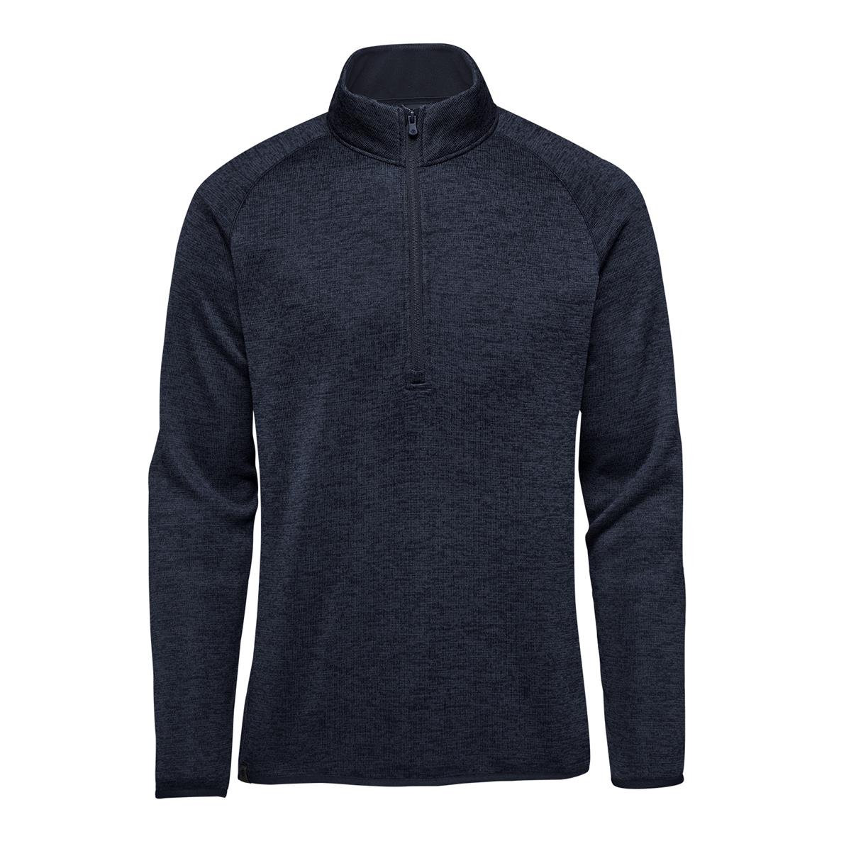 Men's Yosemite 1/2 Zip Fleece Jacket - Navy Heather - Front