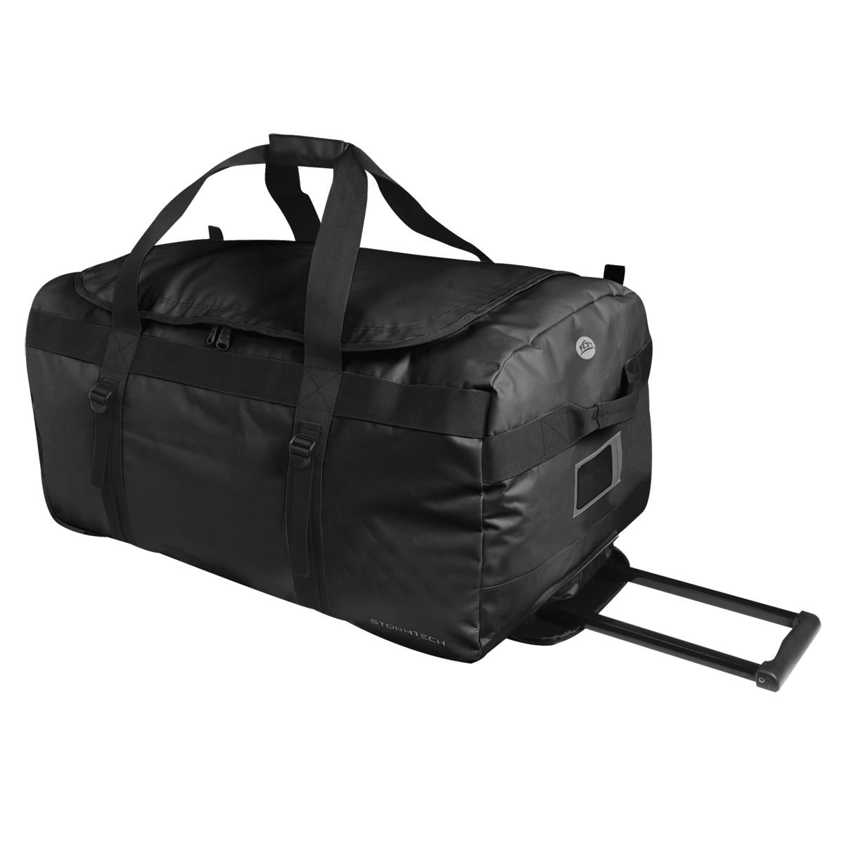 Stormtech Rolling Duffle Bag - Black / Black - Front