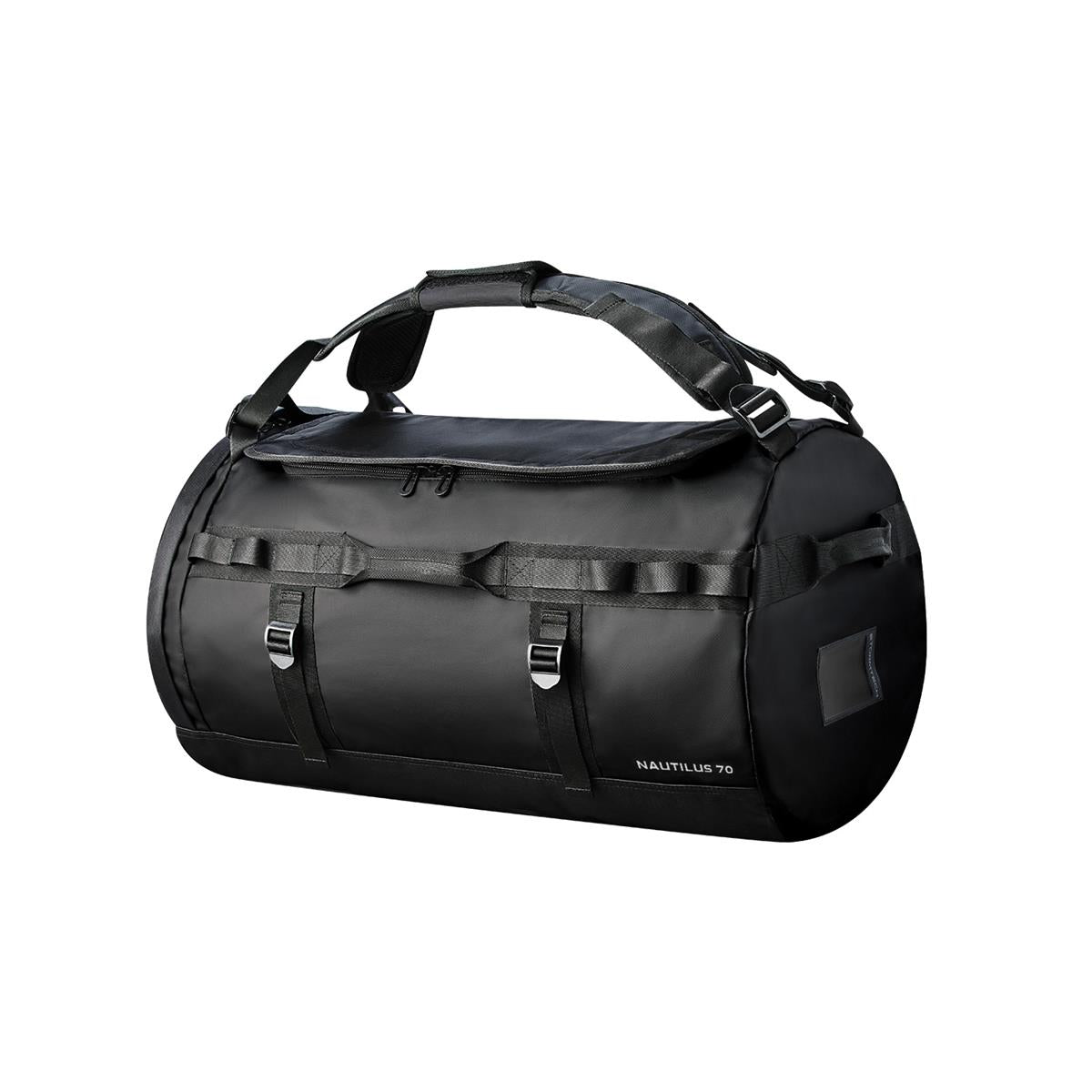 Nautilus Waterproof Duffle 70 - Black - Front
