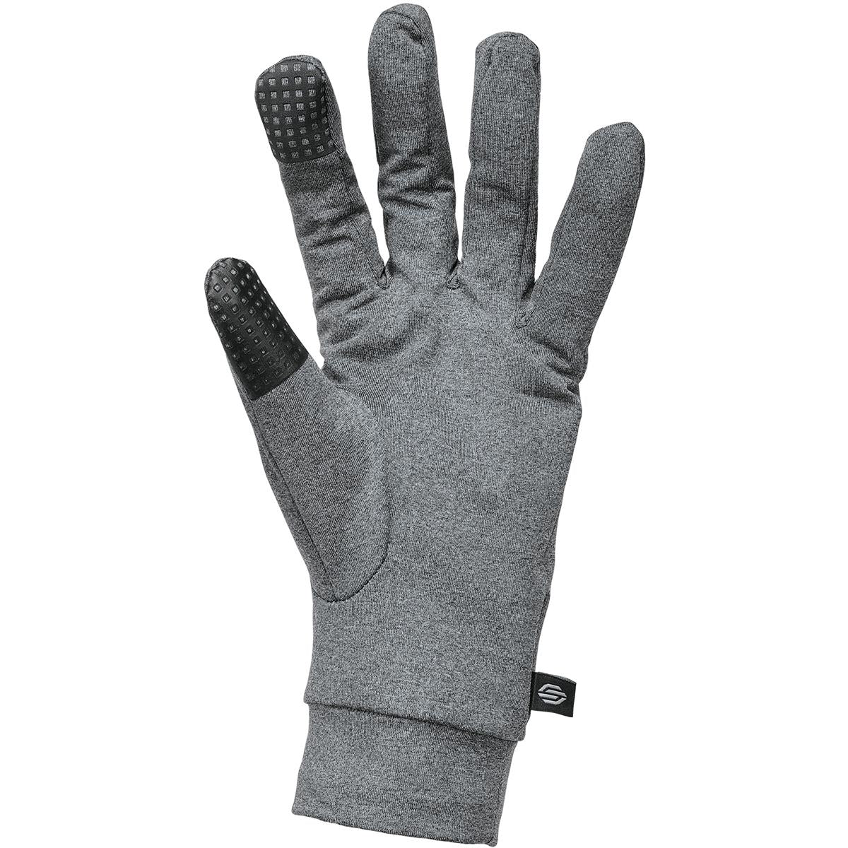 Oasis Touch Screen Gloves - Grey Heather - Back