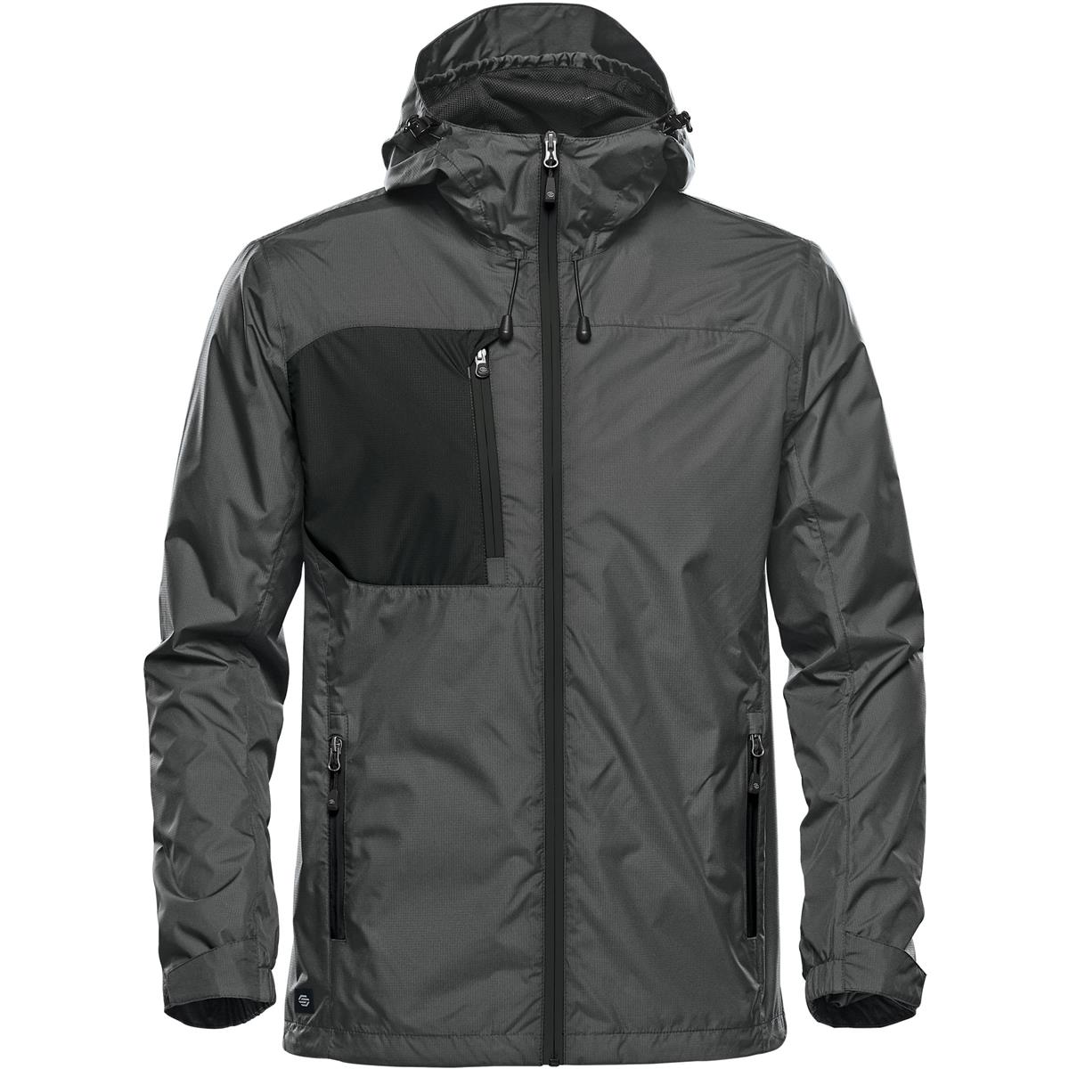 Men's Olympia Shell - Granite / Black - Front