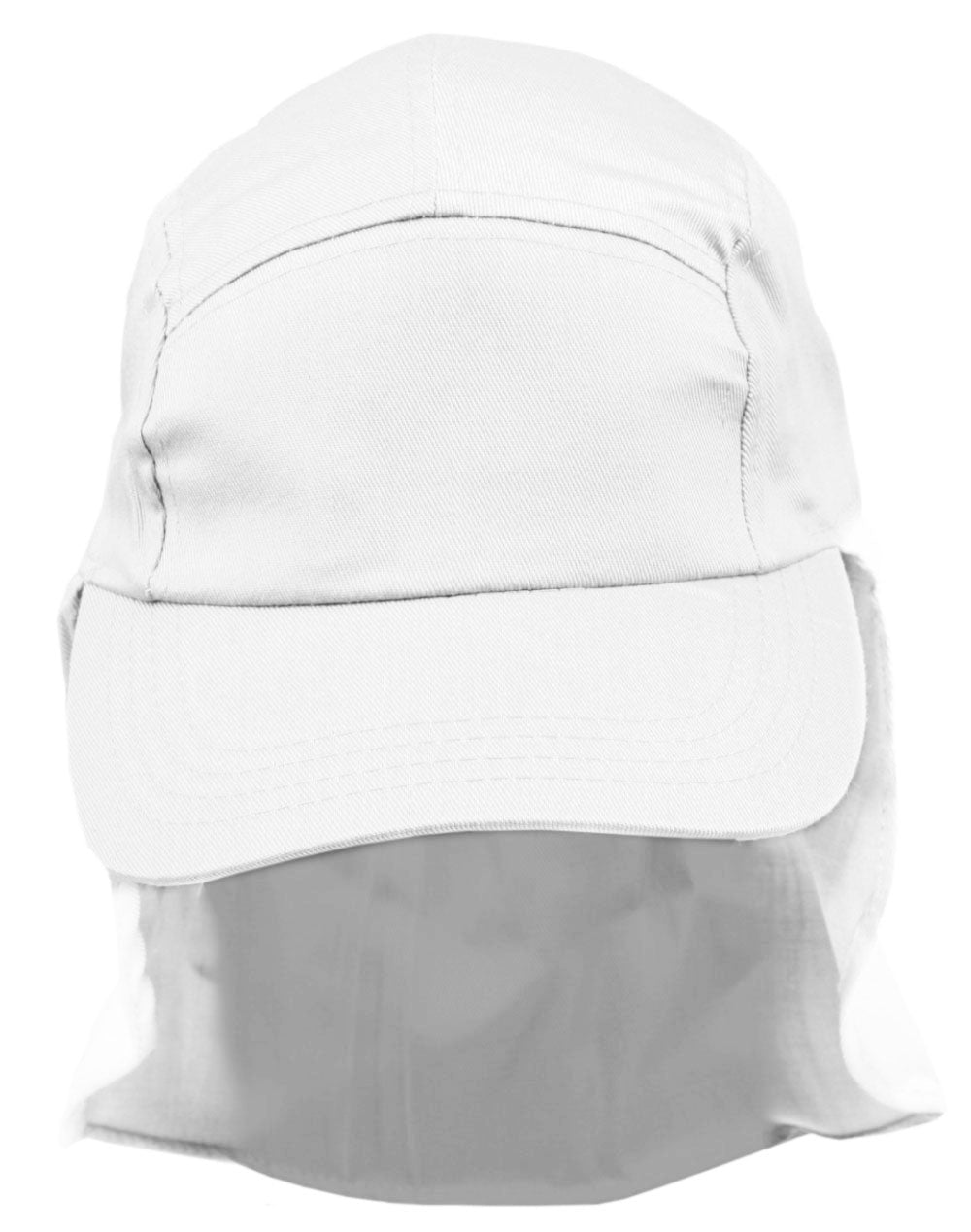 Kids Poly Cotton Legionnaire - White - Front