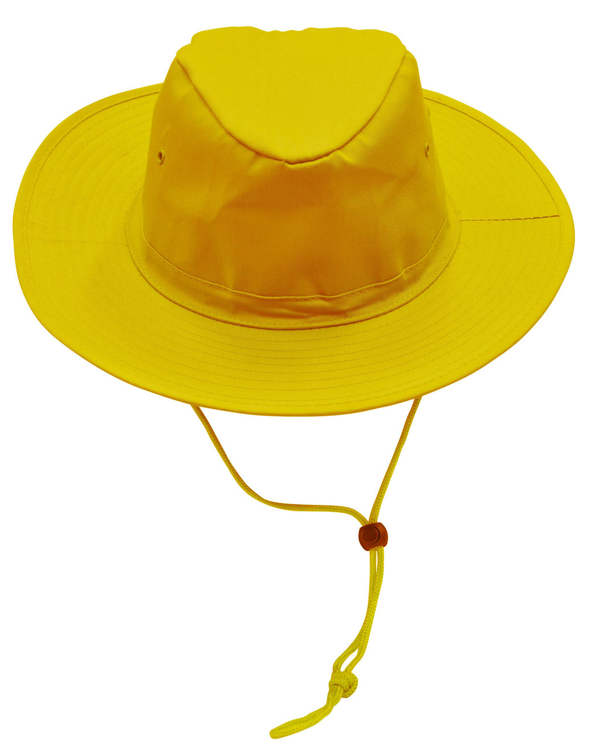 Slouch Hat With Break-away Clip Strap - Gold - Front