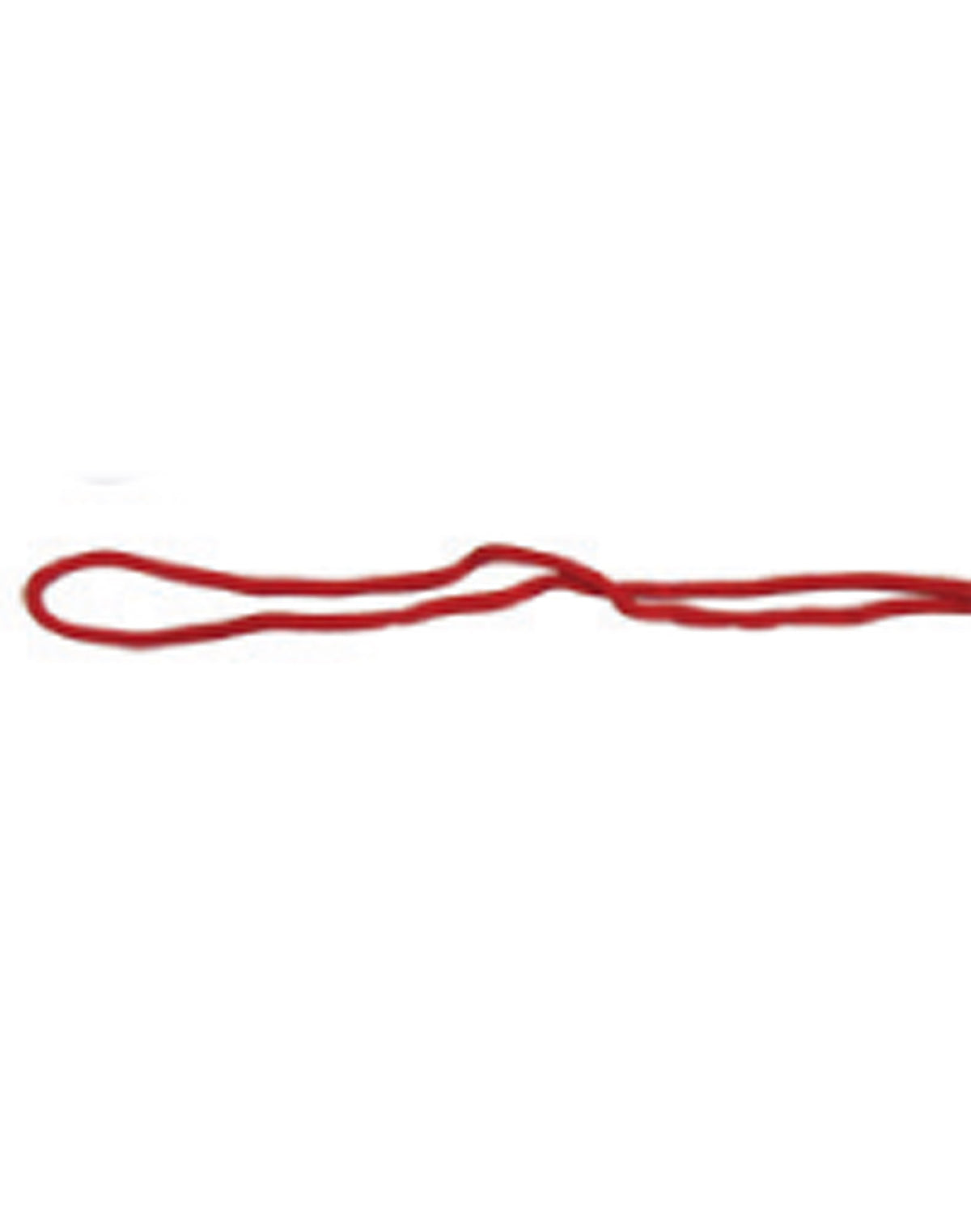 Chin Strap With Break-away Clip - Red - Front