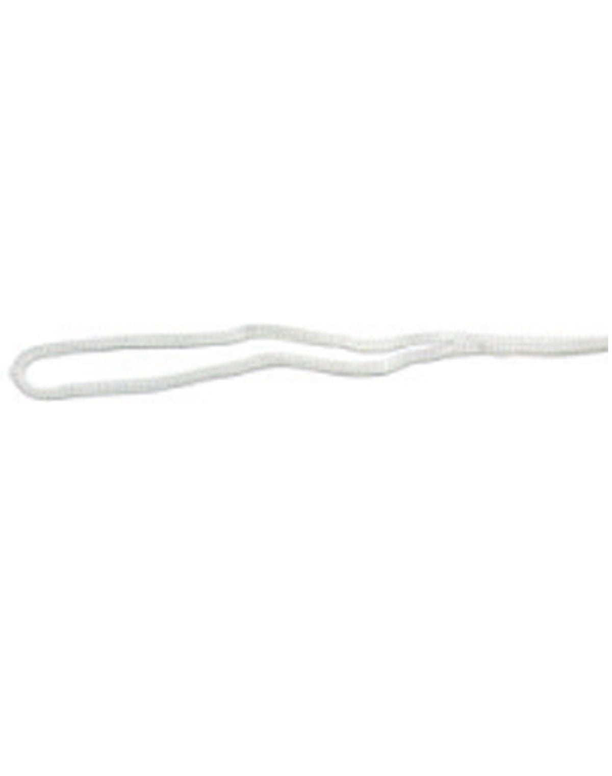 Chin Strap With Break-away Clip - White - Front