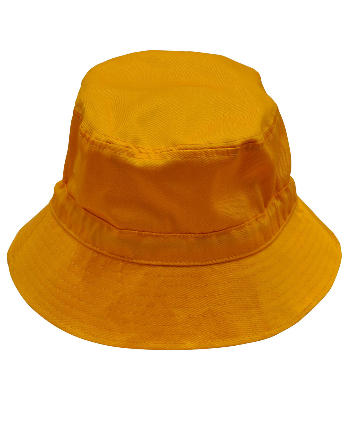 Bucket Hat With Toggle - Gold - Front