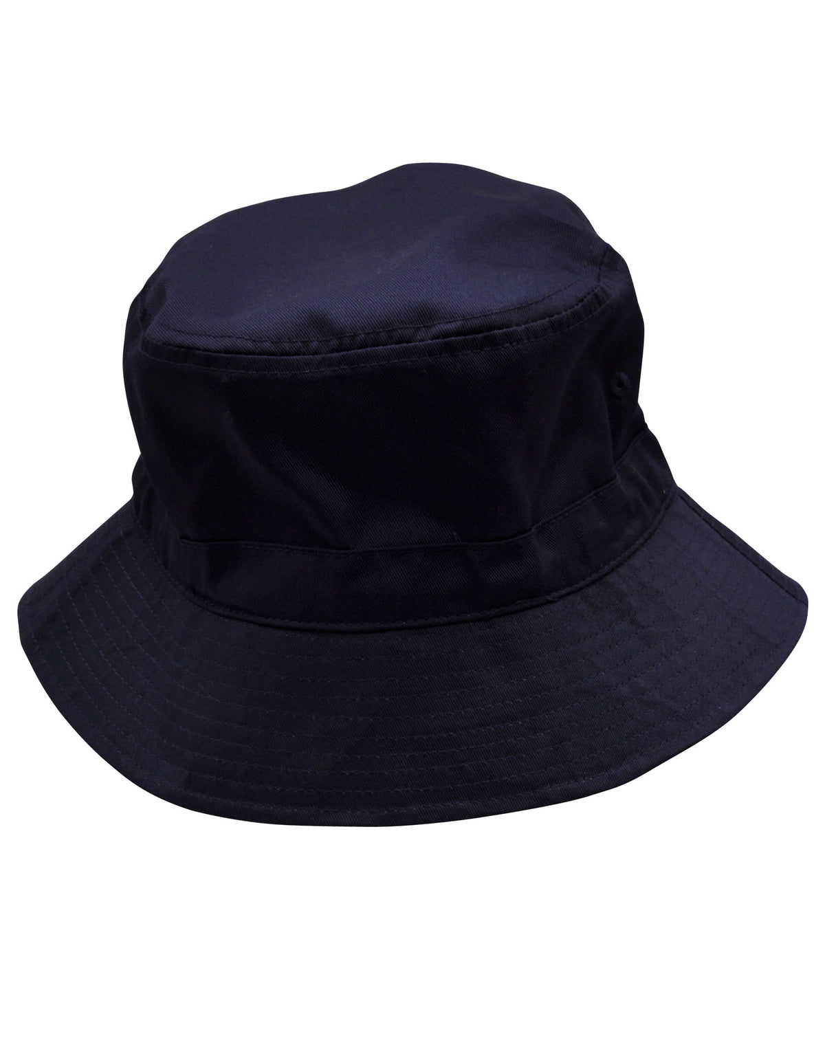 Bucket Hat With Toggle - Navy - Front