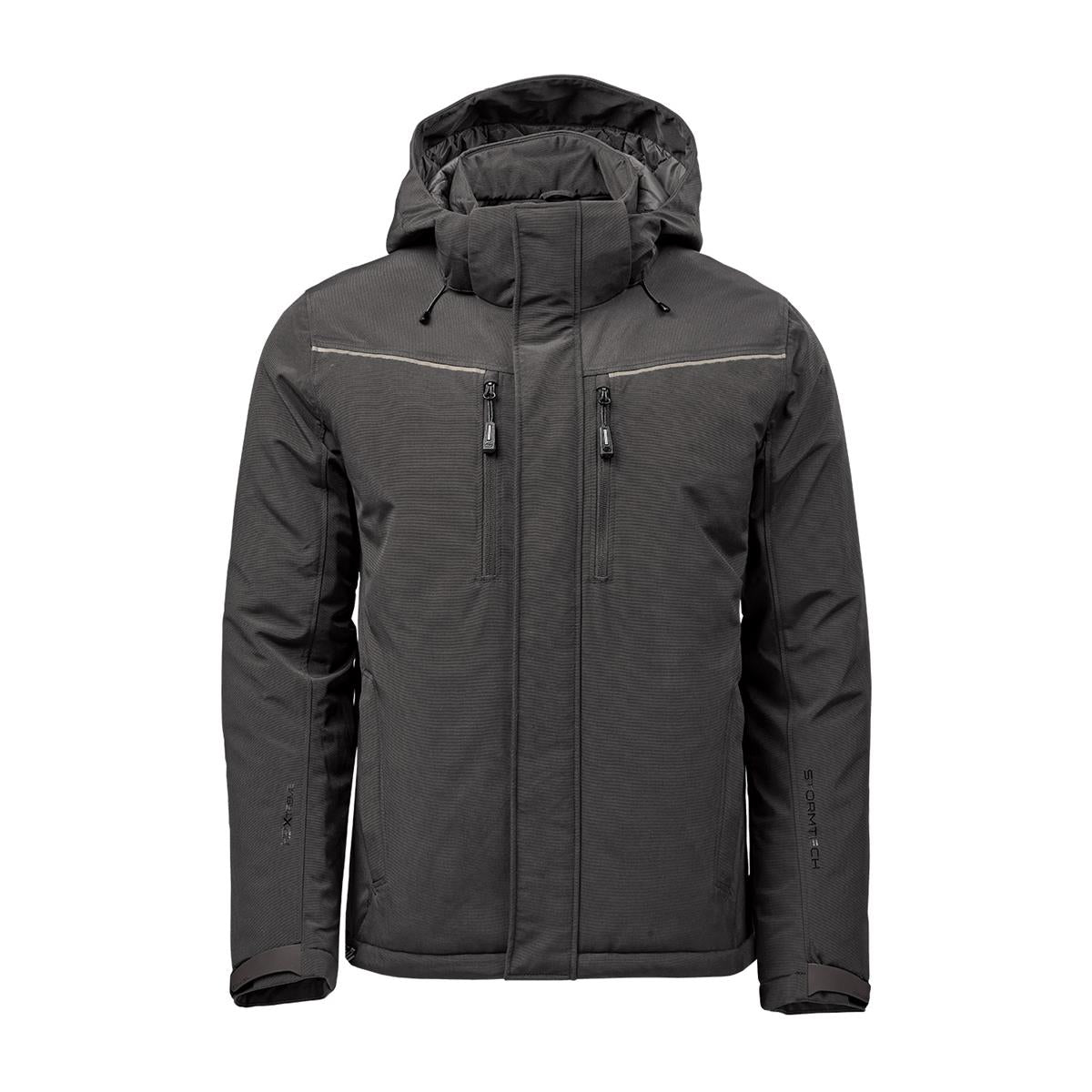 Men's Steelhead Thermal Jacket - Granite / Black - Front
