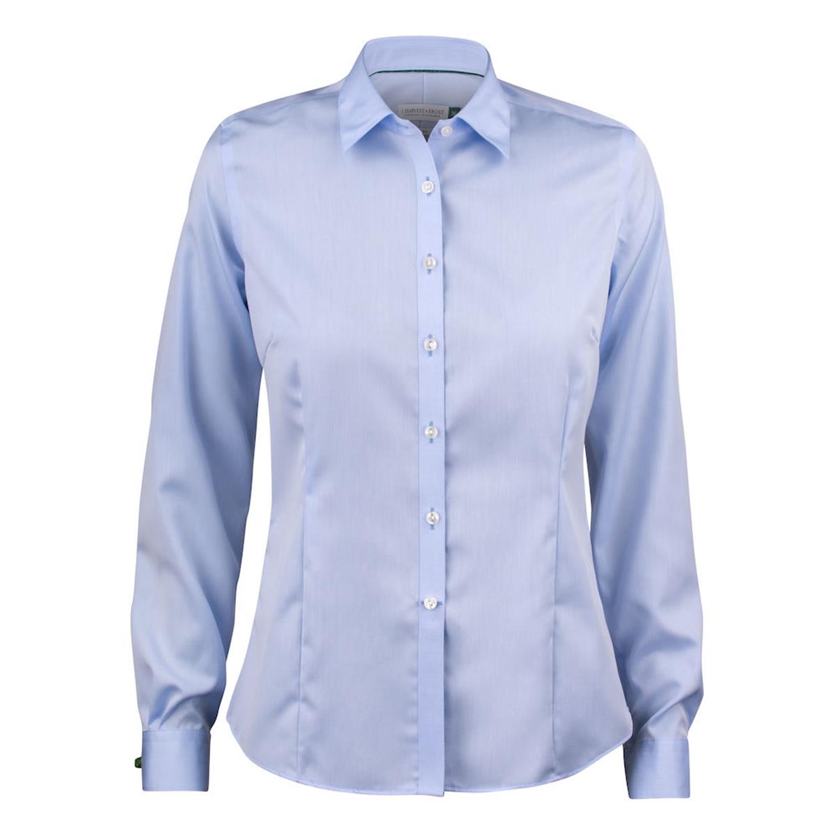 Green Bow 01 Women's Shirt - Sky Blue - Front