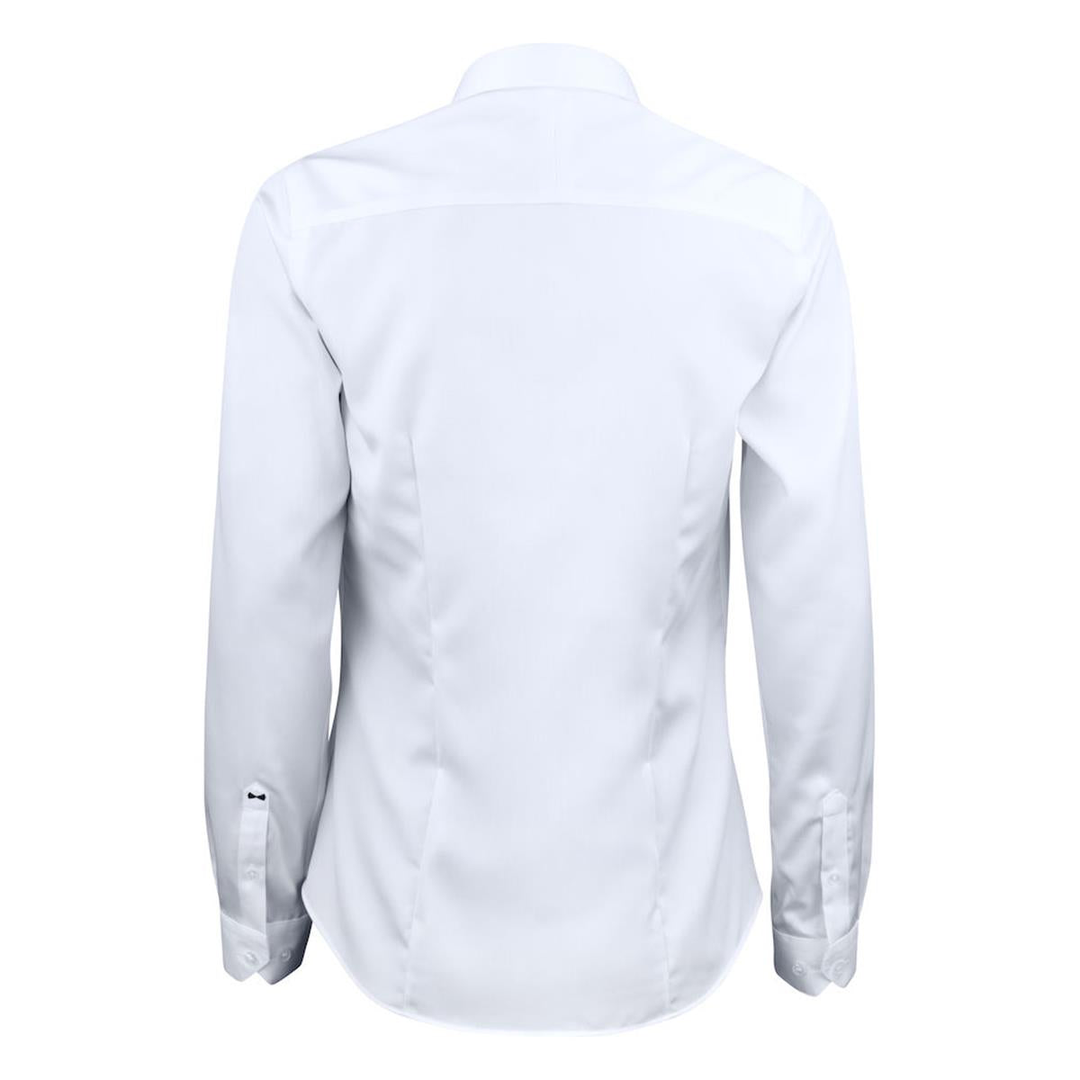 Green Bow 01 Women's Shirt - White - Back