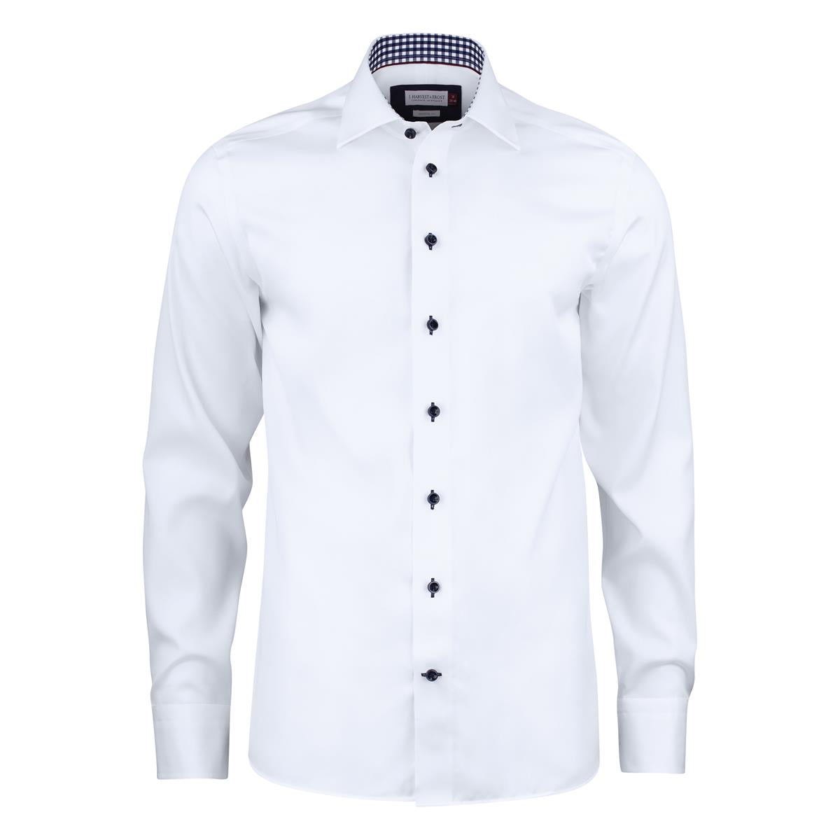 Red Bow 20 Men's Shirt - White / Navy - Front