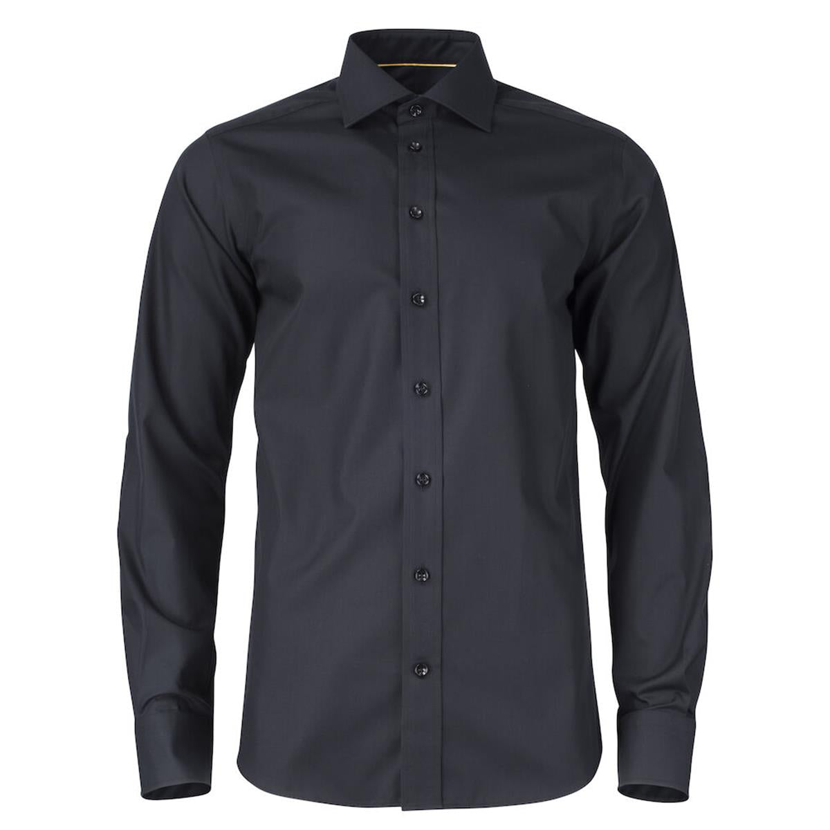 Yellow Bow 50 Men's Shirt - Black - Front